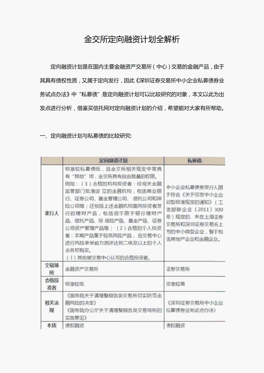 定向融资官网是什么(股票定向融资)