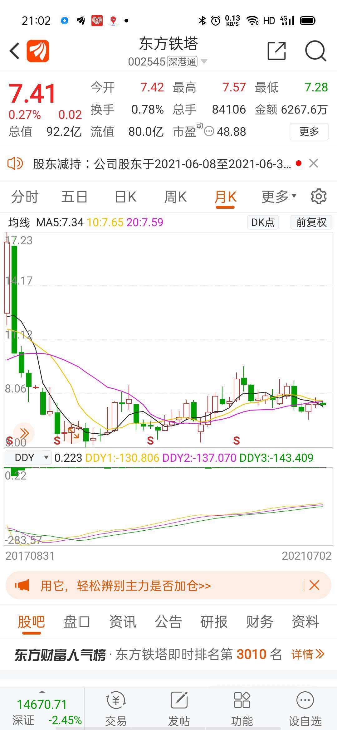 002545东方铁塔(股票东方铁塔)