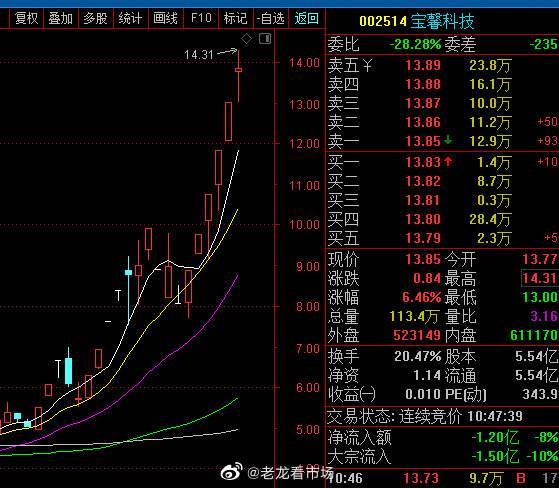 002514宝馨科技(002514宝馨科技高管简介)