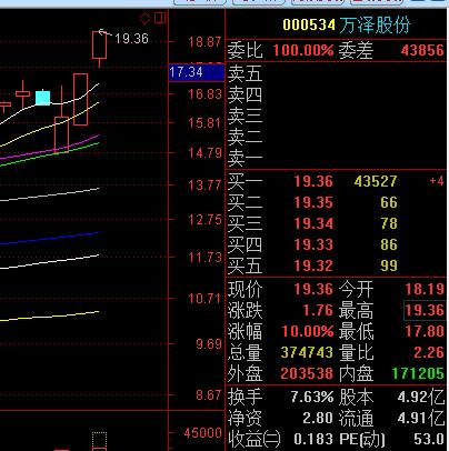 000534万泽股份(000534股票)