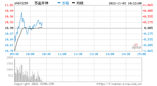 苏盐井神股票(苏盐井神股票是做什么的)