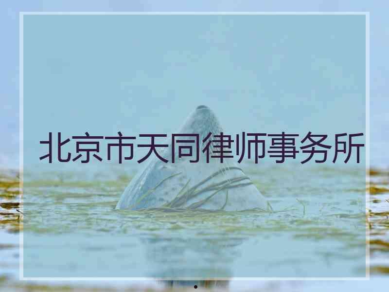 北京天银律师事务所(北京天银律师事务所电话)