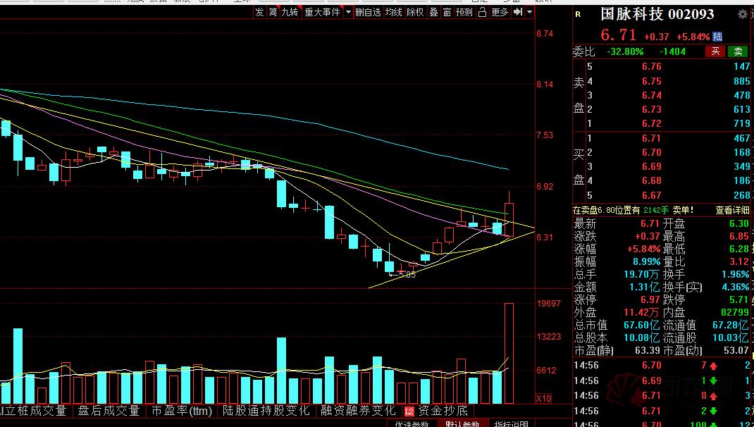 国脉科技股吧(国脉科技这支股票怎么样)