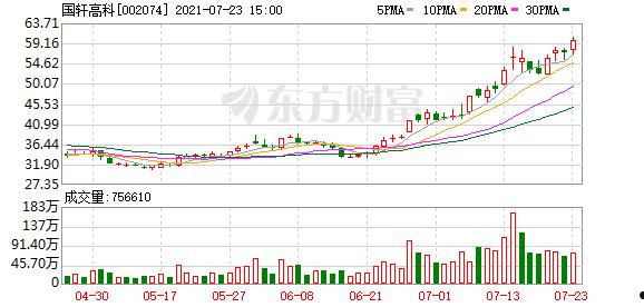 国轩高科股票(国轩高科股票股)