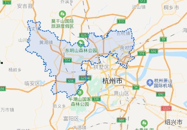 杭州几个区(杭州几个区的划分地图)