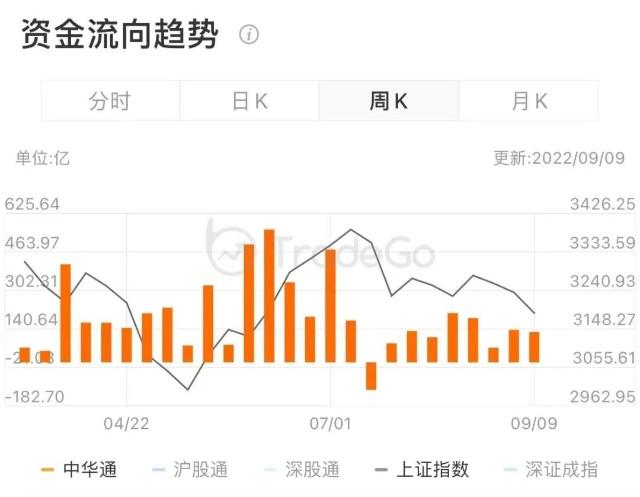 沪股通资金流向(沪股通资金流向5月13日)